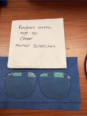 Ray-Ban Meta Lenses eye 50